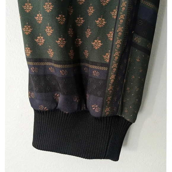 Veronica Beard Avamere Patchwork-Effect Satin-Twill Track Pants - Picture 7 of 10